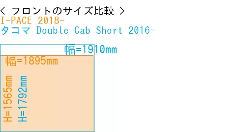 #I-PACE 2018- + タコマ Double Cab Short 2016-